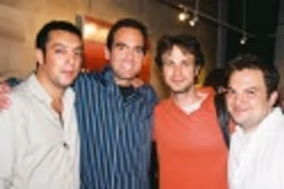 Will Frears (Director), David Kirshenbaum, Daniel Goldfarb and Vandim Feitchtner (Mus Photo