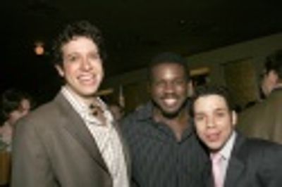 Dan Kohler (Jesus), Joshua Henry (Judas) and Robin DeJesus Photo