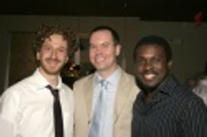 Daniel Goldstein (Director), Dan Knechtges and Joshua Henry Photo