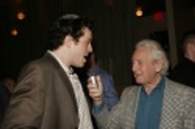 Dan Kohler being interviewed by Jules Peimer of 15 Minutes Magazine Photo