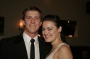 Patrick Heusinger and his girlfriend Ashley Brown (soon to be Mary Poppins) Photo