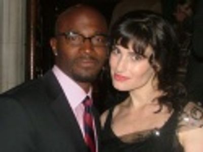 Taye Diggs and Idina Menzel  Photo