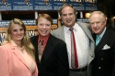 Bonnie Comley, Jay Johnson, Stewart F. Lane and Herb Goldsmith Photo