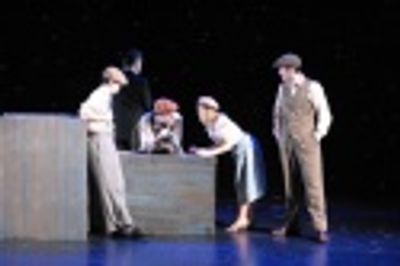 Allison Fisher, Matt Bailey, Michael Turay, and Douglas Paulson ("Ruby at the Drugsto Photo