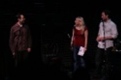 Steve Rosen, Sarah Saltzberg and David Rossmer Photo