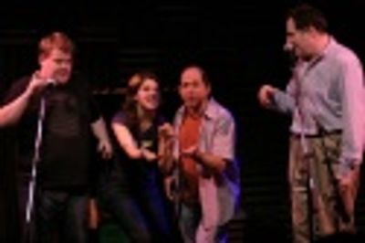 James Corden, Lisa Datz, Jason Kravitz and Richard Kind Photo