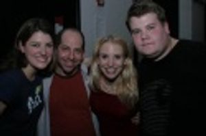 Nicole Parker, Jason Kravitz, Sarah Saltzberg, and James Corden Photo