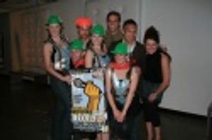 The NYMFette's along with David Leidholdt (NYMF, Sr. Associate Producer), Eric Louie  Photo