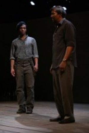 Andre Holland and Reg E. Cathey Photo