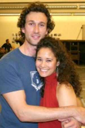 Aaron Lazar and Ali Ewoldt Photo