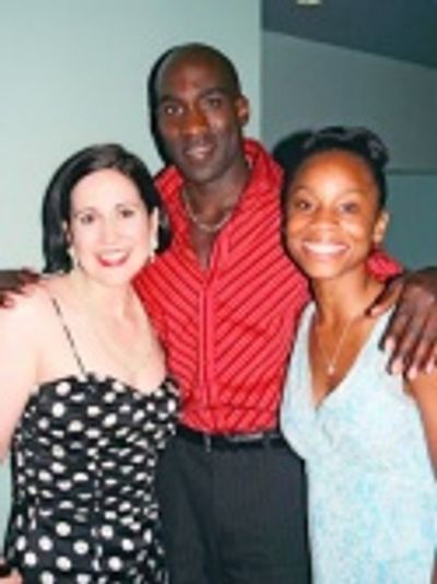 Stephanie, David St. Louis and Anika Noni Rose Photo