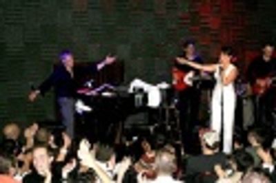 David Lewis and Leslie Kritzer receive a standing ovation Photo