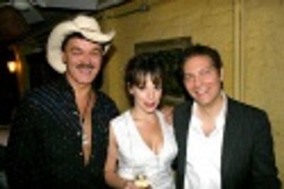 Randy Jones, Leslie Kritzer, and Michael Feinstein Photo