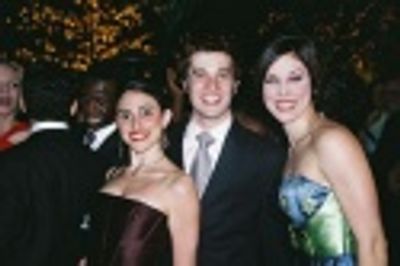 Natalie Cortez,  Paul McGill (Mark) and Mara Davi Photo