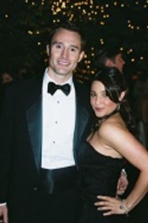 Brad Anderson (Don) and Alisan Porter Photo