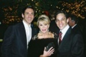 James T. Lane, Michael Berresse, Joan Rivers, Tyler Hanes, Jeffrey Schecter and Micha Photo