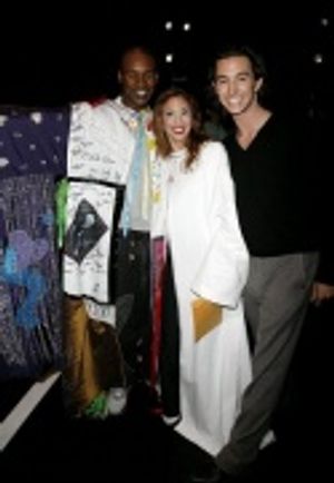 
Ramon Flowers (Gypsy Robe Winner for Hot Feet), Lorin Latarro and Andy Pellick Photo