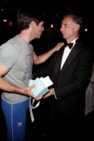 Michael Berresse and producer John Breglio Photo