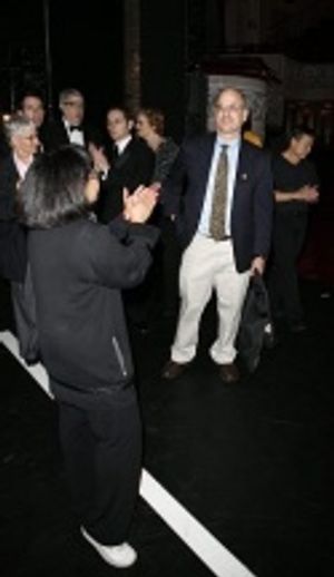 Baayork Lee and new Actor's Equity president Mark Zimmerman Photo