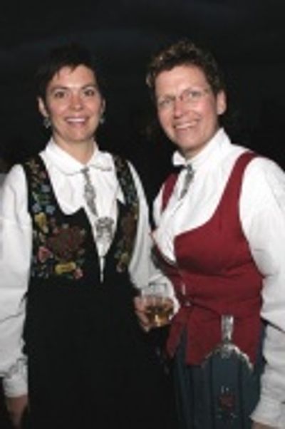 Maybrit Stove and Eli Blakstid Photo