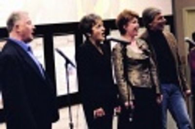 Harvey Evans, Priscilla Lopez, Donna McKechnie and Kurt Peterson Photo