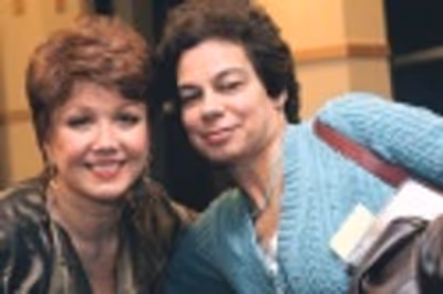 Donna McKechnie and friend Shelly Lesser Photo