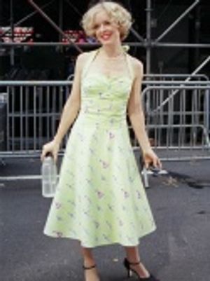 The beautiful Nancy Anderson kicked things off
with a number from Wonderful Town Photo