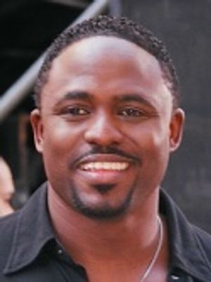 The very funny Wayne Brady who served as co-host
for Broadway on Broadway, joined by Photo