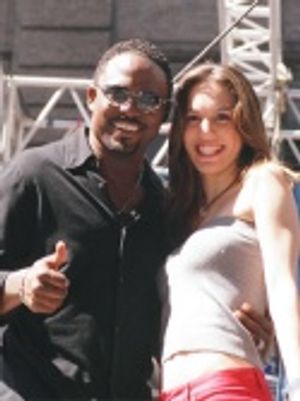 Wayne and Christy give BroadwayWorld a
big thumbs up!
 Photo