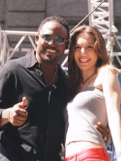 Wayne and Christy give BroadwayWorld a
big thumbs up!
 Photo