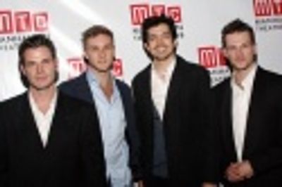 Josh Casaubon, Aaron Staton, Geoffrey Arend, and Brian Bielawski Photo