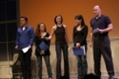 Zach Shaffer, Sharon Michaels, Katie Dietz, Angela Lin and Arnie Mazer Photo