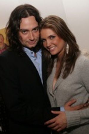 Constantine Maroulis and Jill Marie Gulseth (Miss Illinois USA) Photo