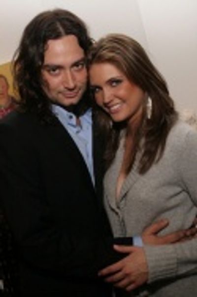 Constantine Maroulis and Jill Marie Gulseth (Miss Illinois USA) Photo