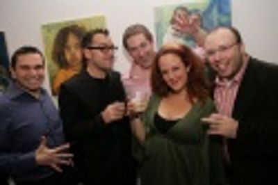 James Fama, Paul Marcarelli (Verizon Wireless guy), Jayson Eagan, Sharon Michaels and Photo