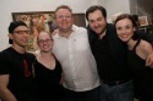 Alex Lippard, Alison DeSantis, Randall David Cook, Michael Barra and Katie Dietz Photo