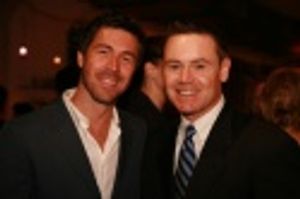 Kyan Douglas and Christopher Vance (Development Director with the PFLAG National Offi Photo