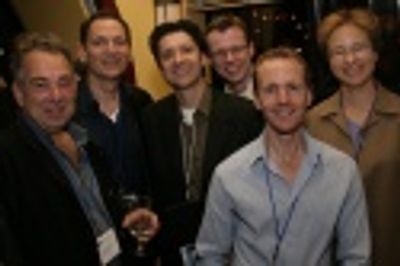 Marty Bell, Lou Spisto, Neil Bartram, Brian Hill, Timothy French, and Leslie Arden Photo