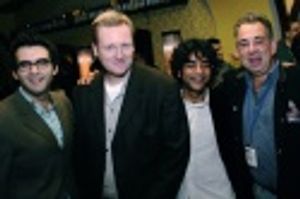 Joe Iconis, Robert Maddock, Reza Jacobs, and Marty Bell Photo