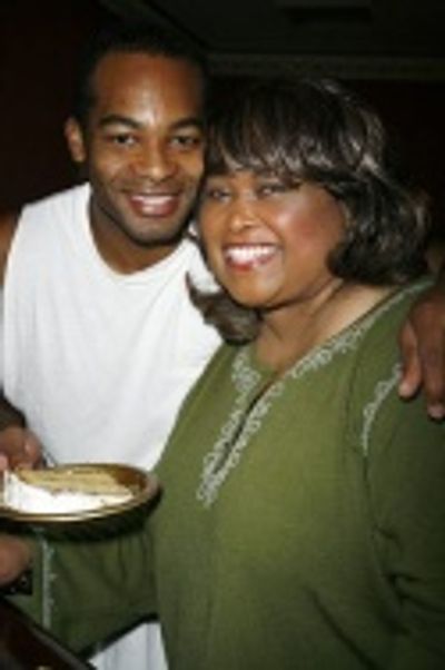 Brandon Victor Dixon and Felicia P. Fields Photo