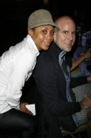 Elisabeth Withers-Mendes and director Fred Castner Photo