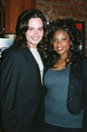 Constantine Maroulis and Jennifer Hudson Photo