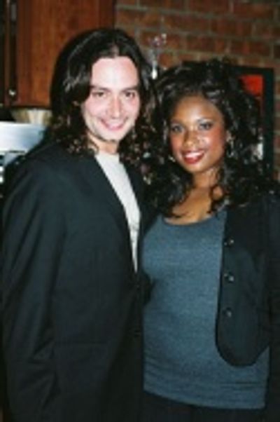 Constantine Maroulis and Jennifer Hudson Photo