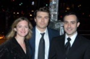 Kelly Hutchinson, Noah Bean, and director Randy Baruh Photo