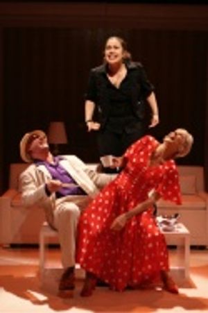 John Dossett, Vanessa Aspillaga and Concetta Tomei Photo