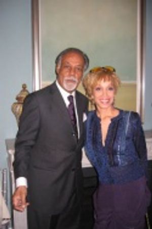 Kent Drake and honorary chair Mercedes Ellington Photo