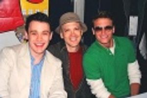 Michael Arden and John Hill (with Charles), who will be seen together again in the up Photo