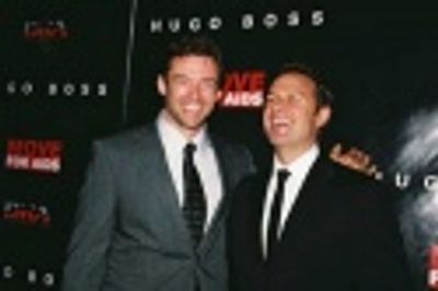 Hugh Jackman and James Houston Photo