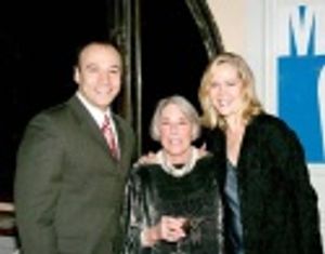 Danny Burstein and Rebecca Luker with Mary Rodgers Photo