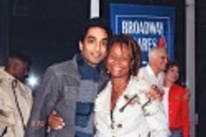 Manu Narayan (Bombay Dreams) and Tonya Pinkins who graced the stage
in Caroline, or  Photo